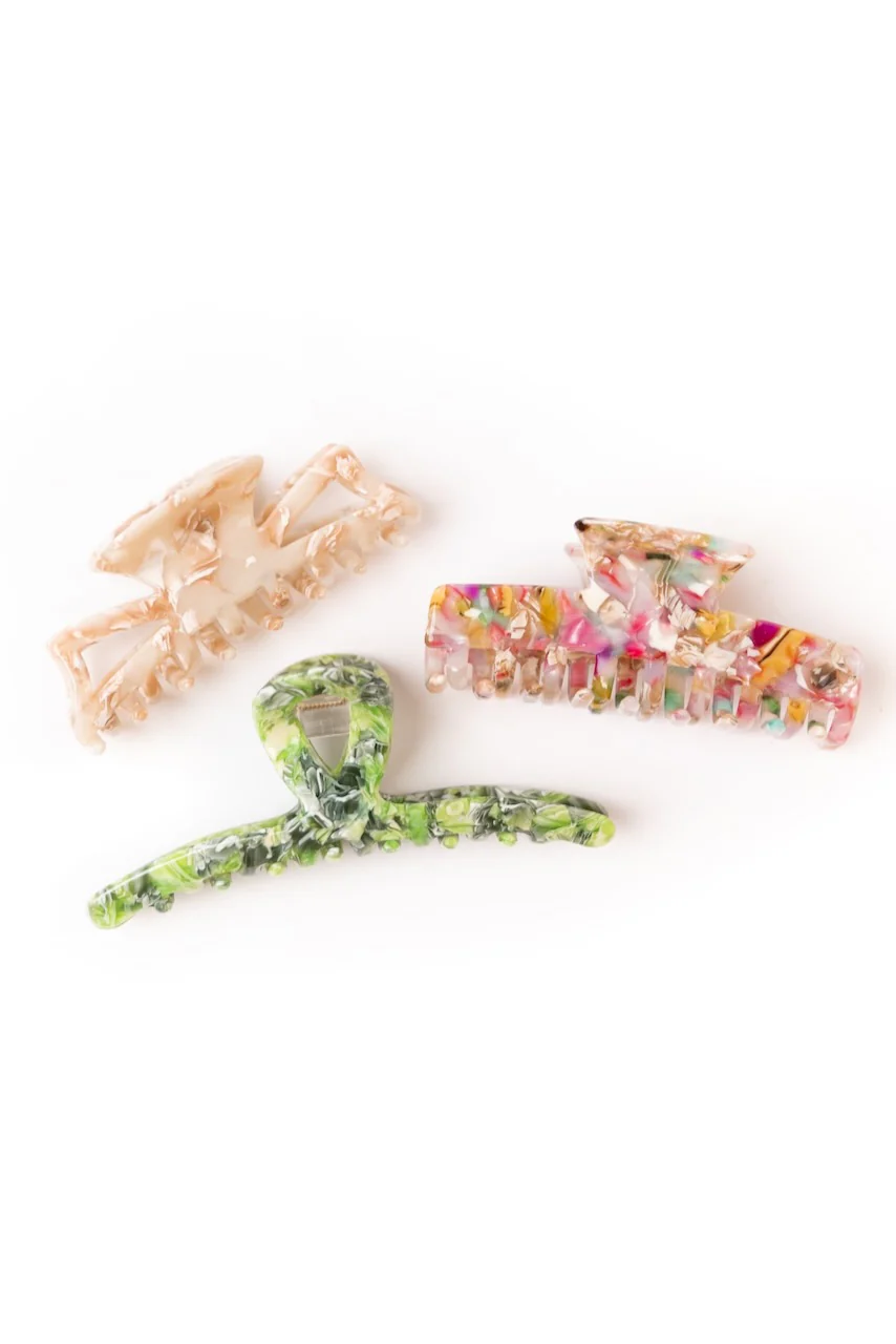 ROOLEE Botanical Claw Clip Set - Image 3