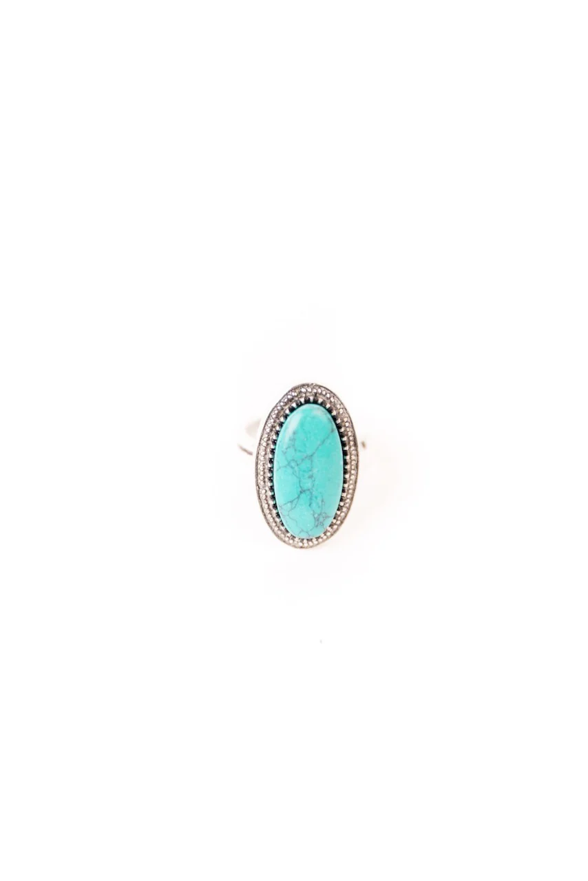 ROOLEE Silver Linings Turquoise Ring - Image 3