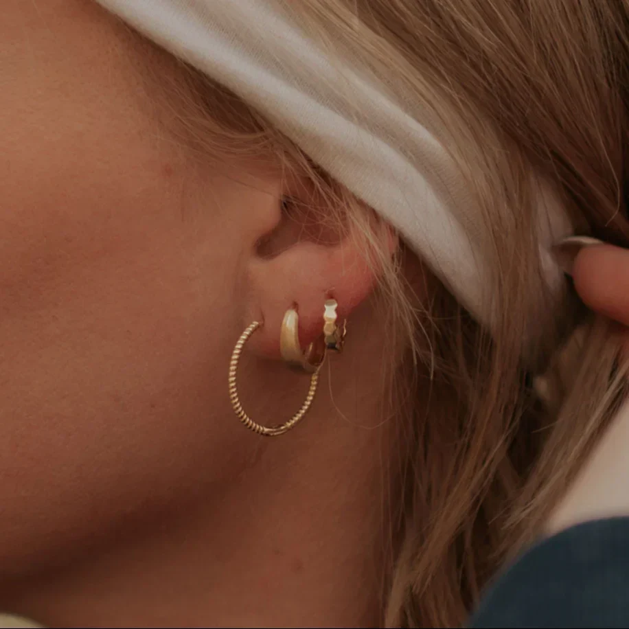 Rue Brushed Hoops - Image 5