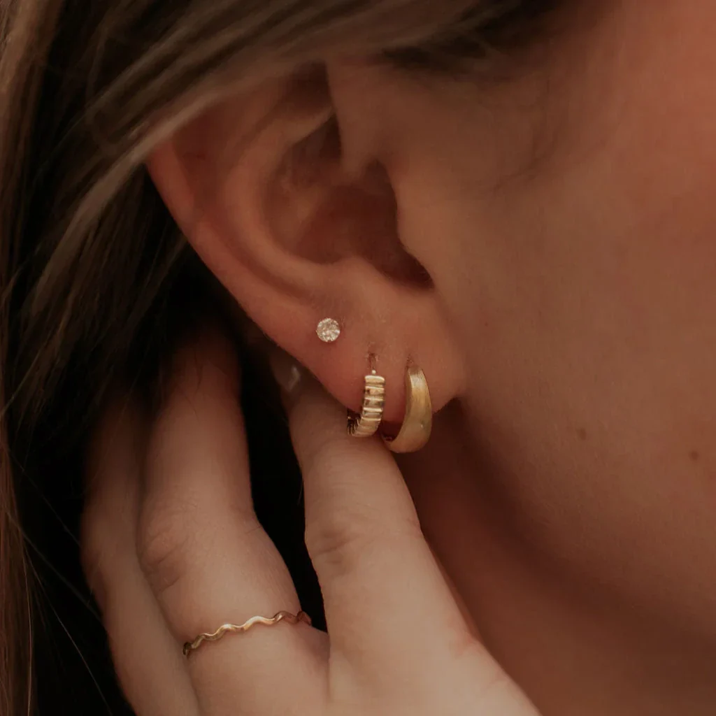 Rue Brushed Hoops - Image 6