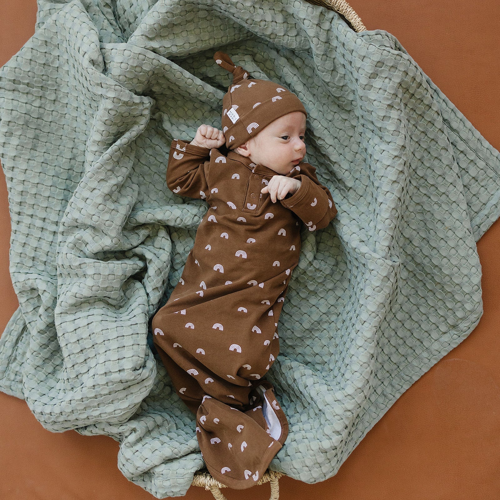 Rust Rainbow Knot Gown - Image 4