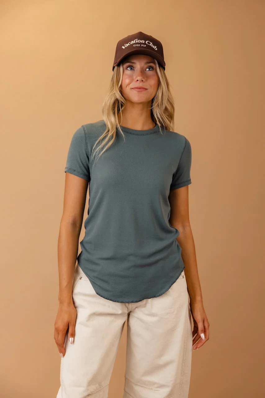 Sadie Solid Tee - Image 18