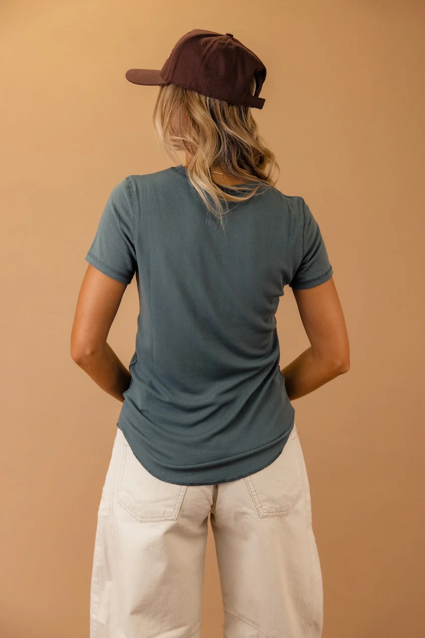 Sadie Solid Tee - Image 19