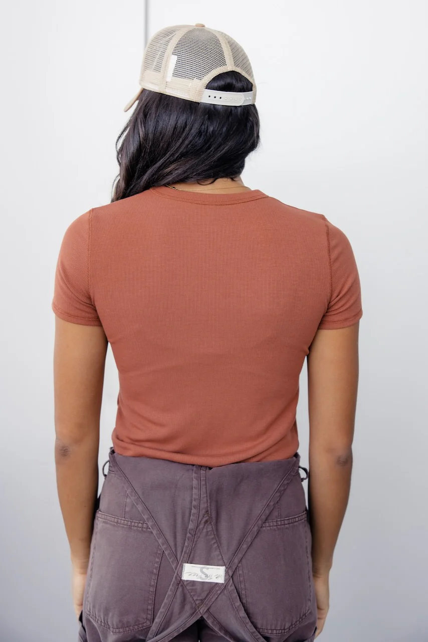 Sadie Solid Tee - Image 22