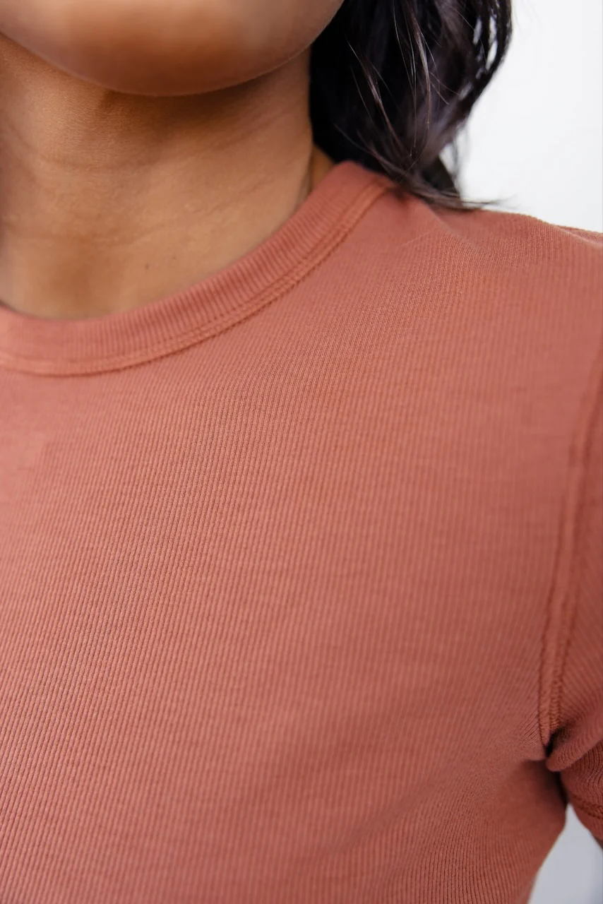 Sadie Solid Tee - Image 23