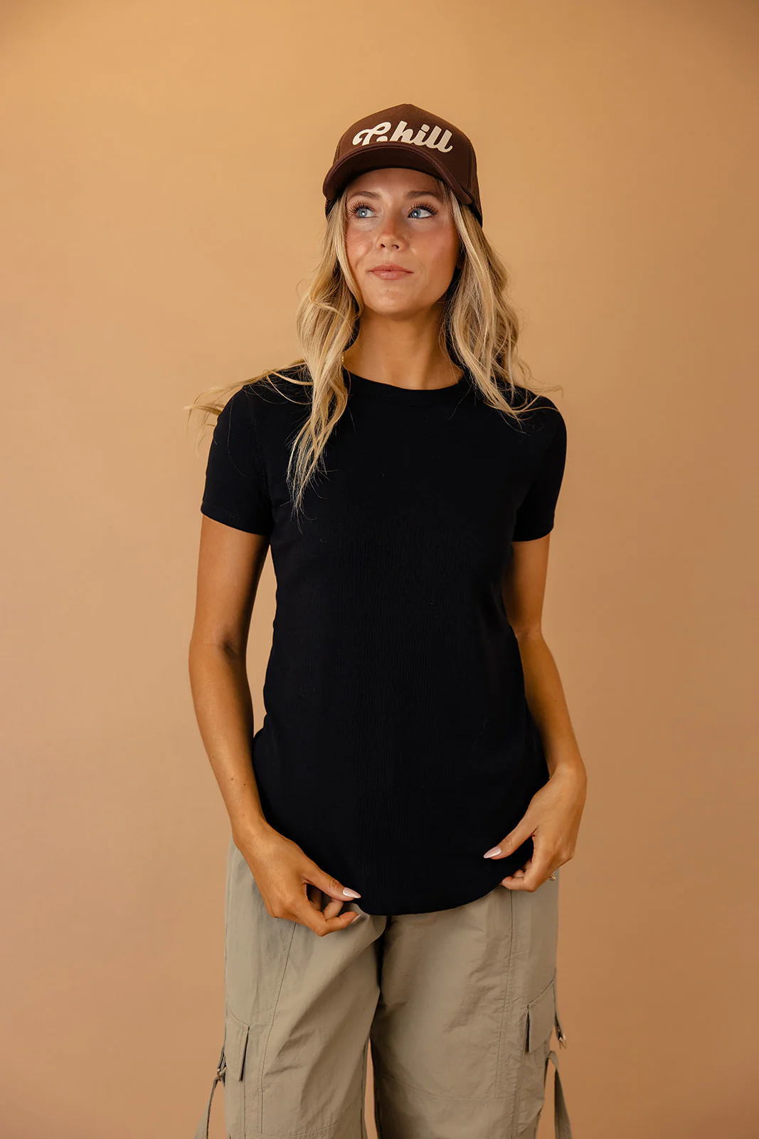 Sadie Solid Tee - Image 3