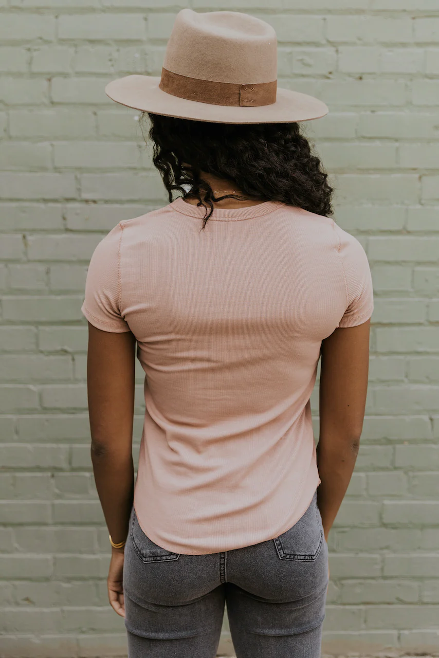 Sadie Solid Tee - Image 30