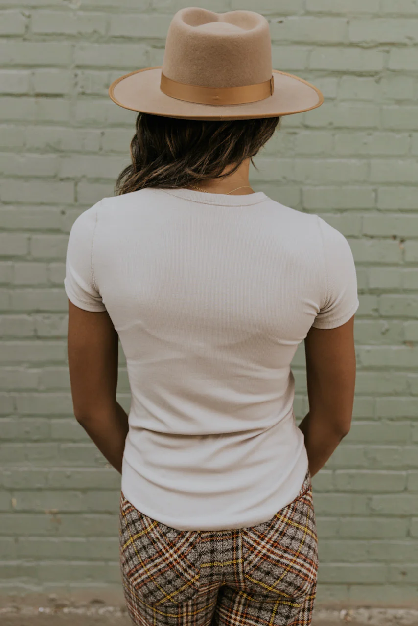 Sadie Solid Tee - Image 34