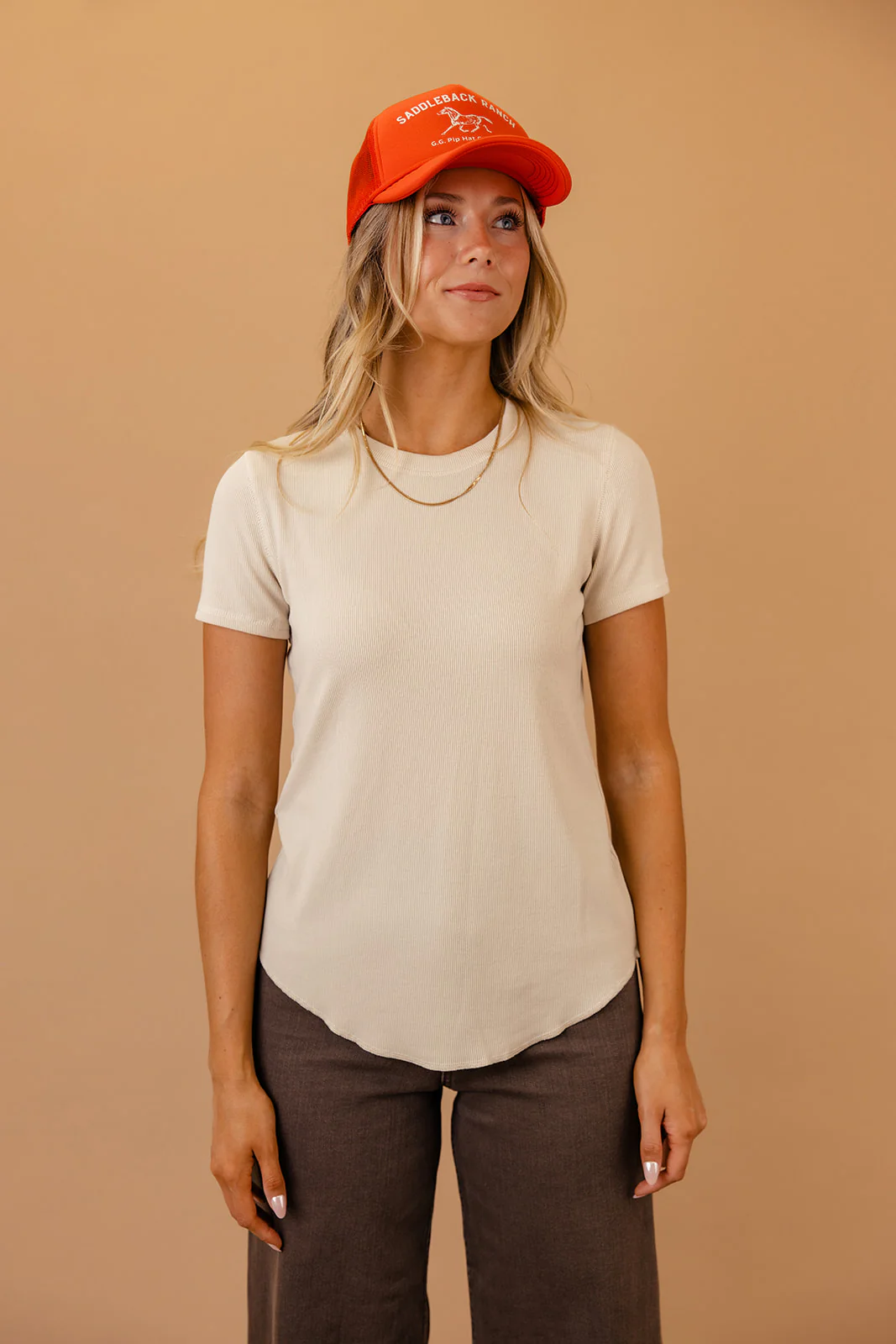 Sadie Solid Tee - Image 36