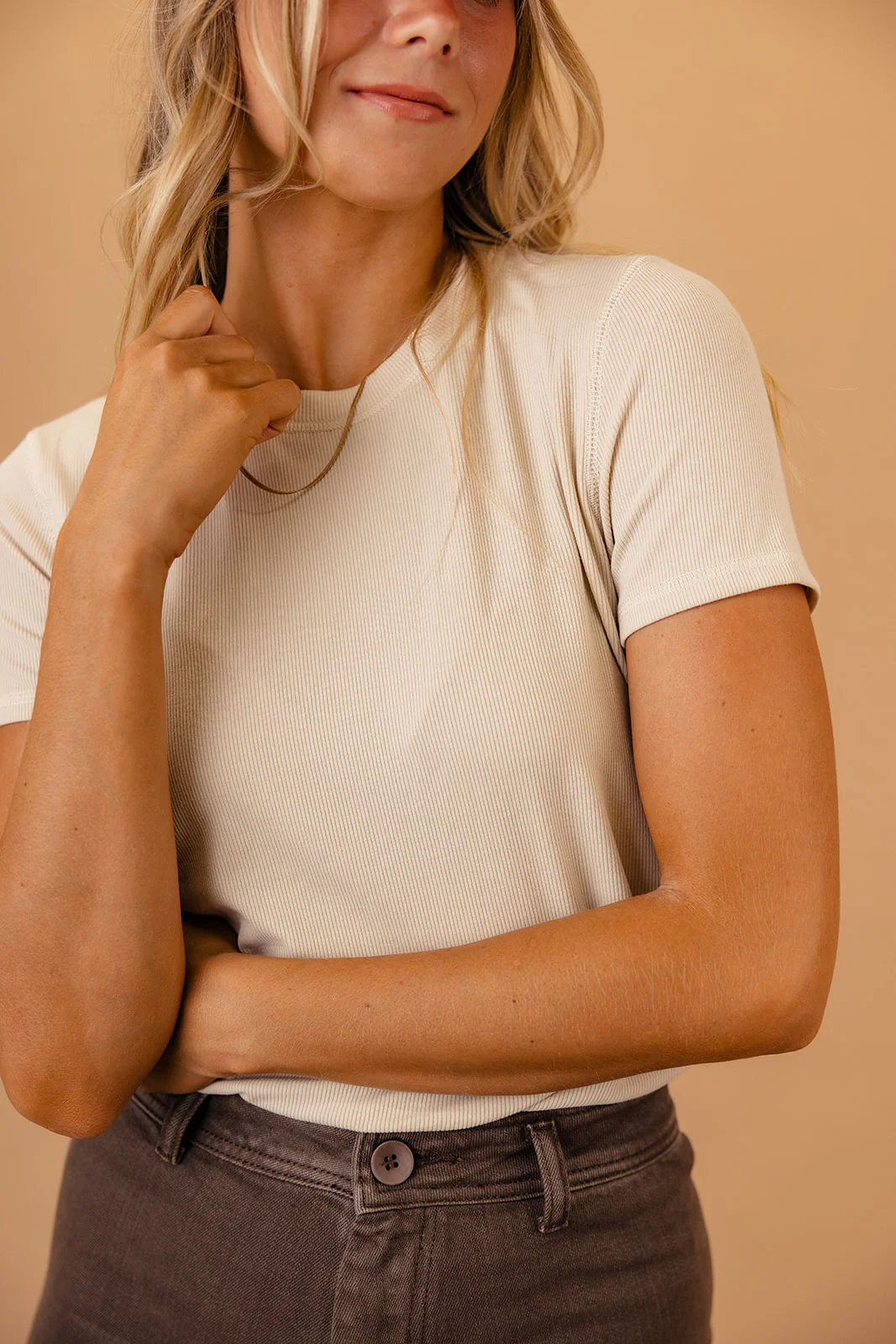 Sadie Solid Tee - Image 39