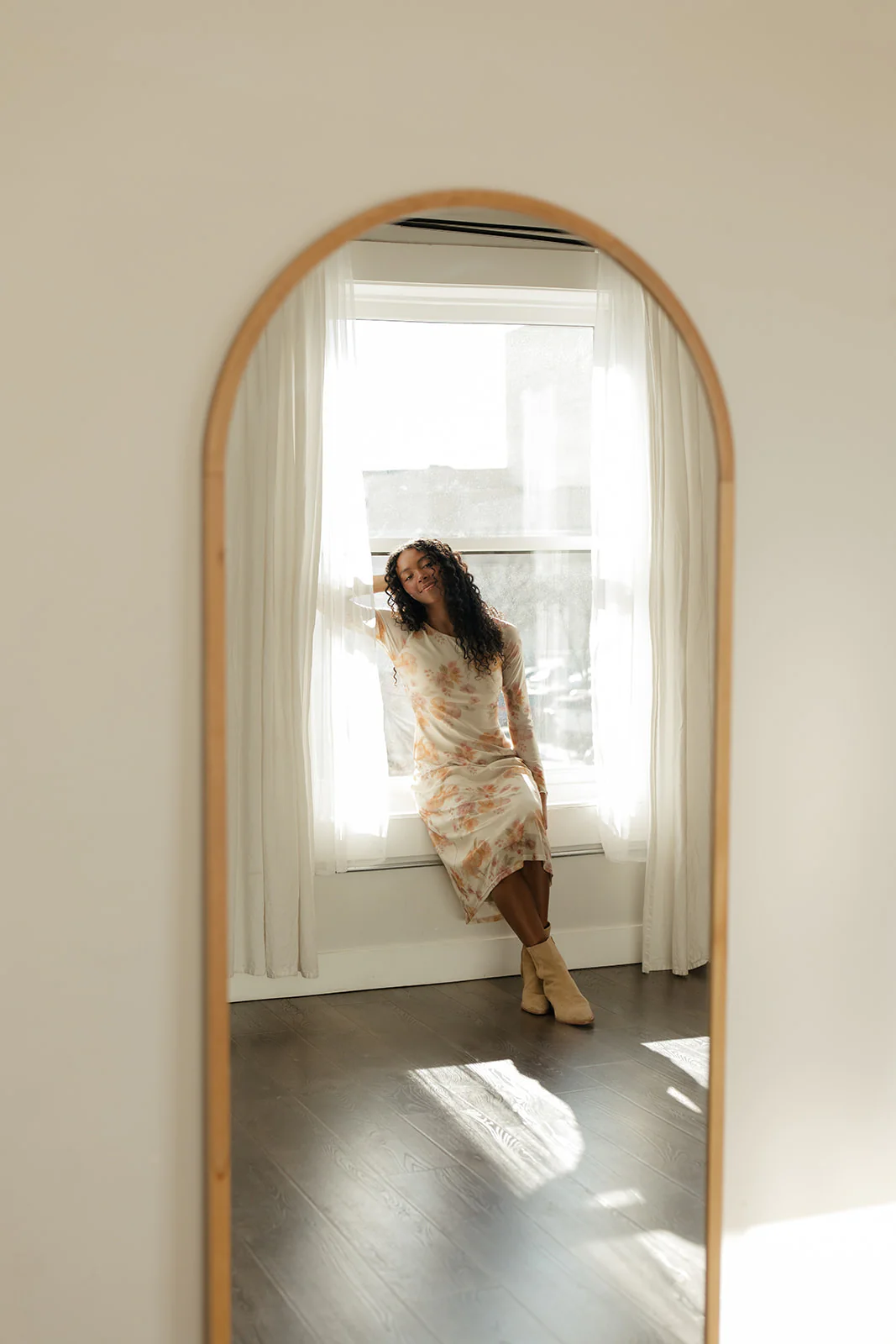 Saffron Garden Maxi Dress - Image 8