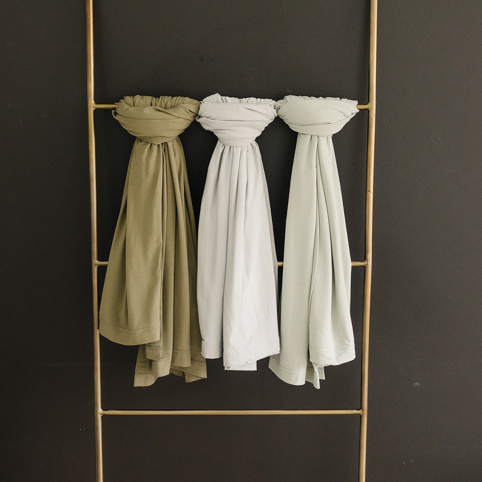Sage Bamboo Stretch Swaddle - Image 11