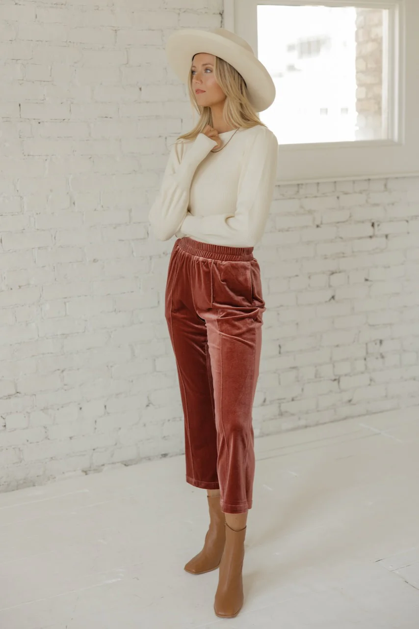 SALT Westgate Velvet Suit Pants - Image 6