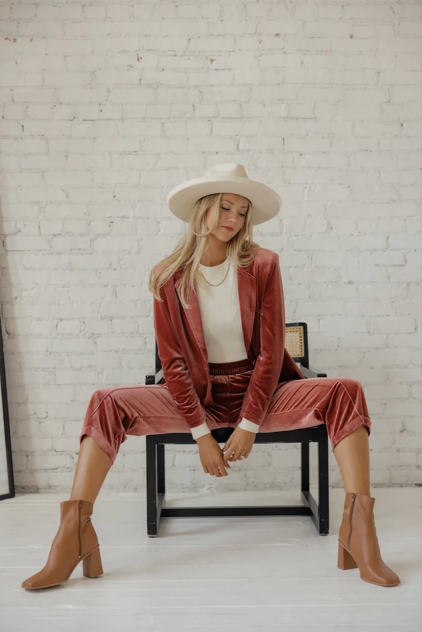 SALT Westgate Velvet Suit Pants - Image 7