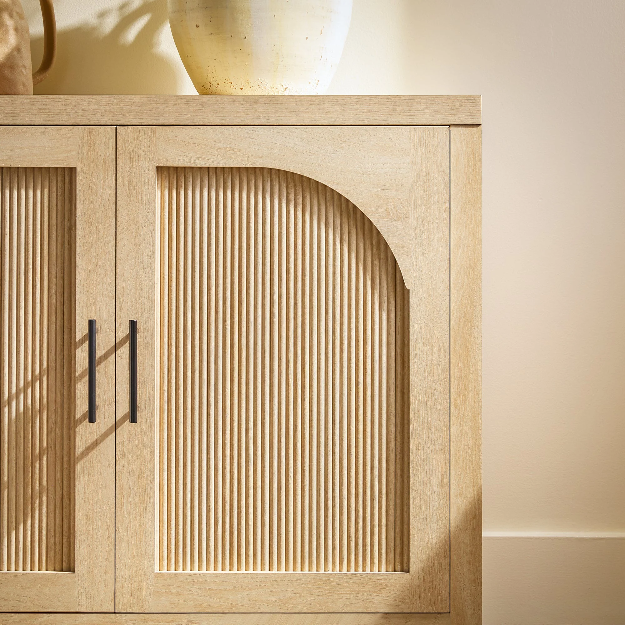 Sasha 70" Modern Reeded Sideboard / TV Stand - Image 3