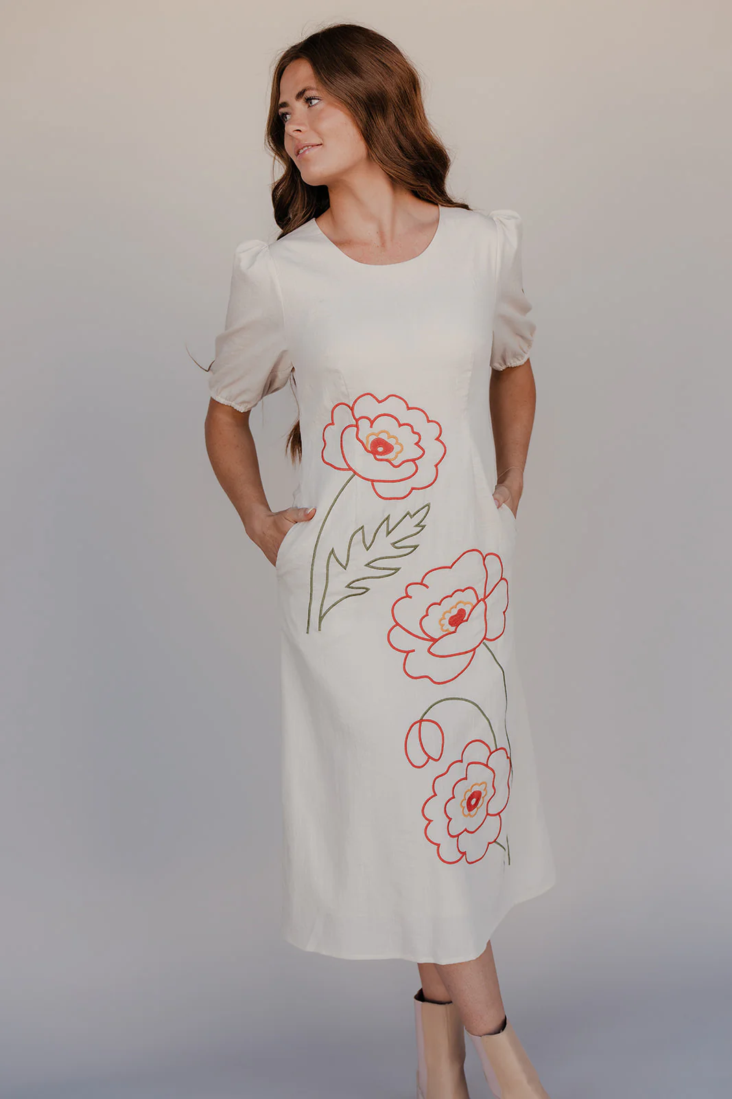 Scribble + Bloom Floral Dress - Image 2