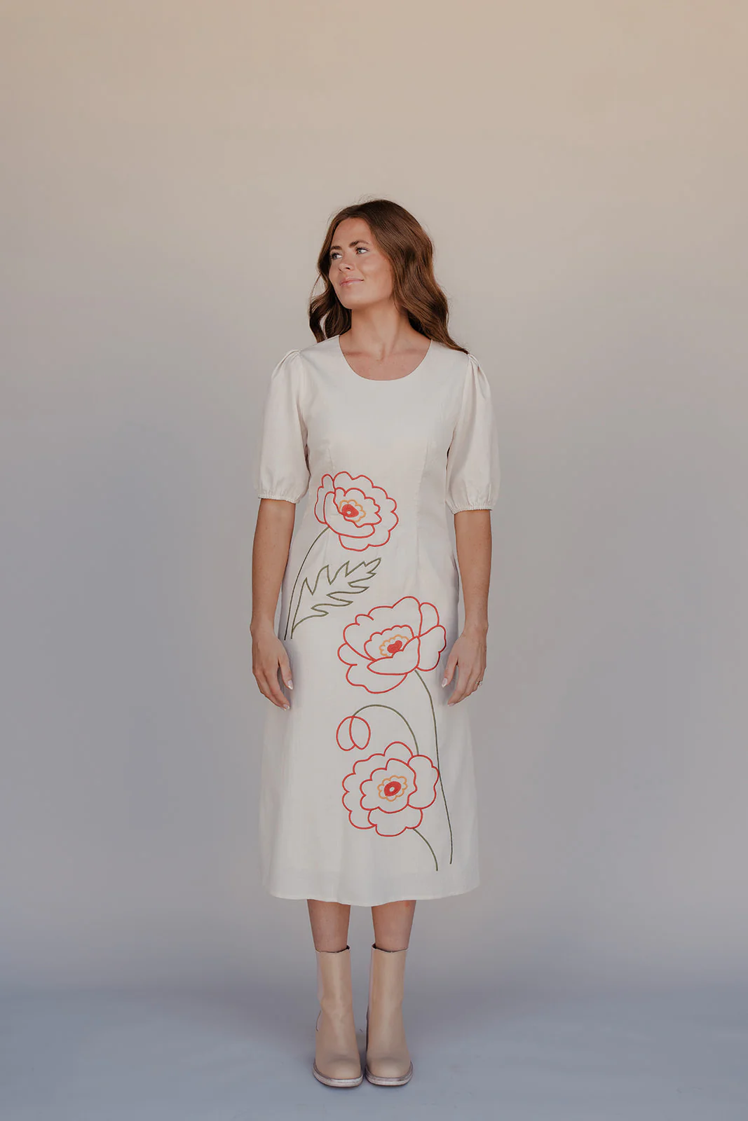 Scribble + Bloom Floral Dress - Image 5