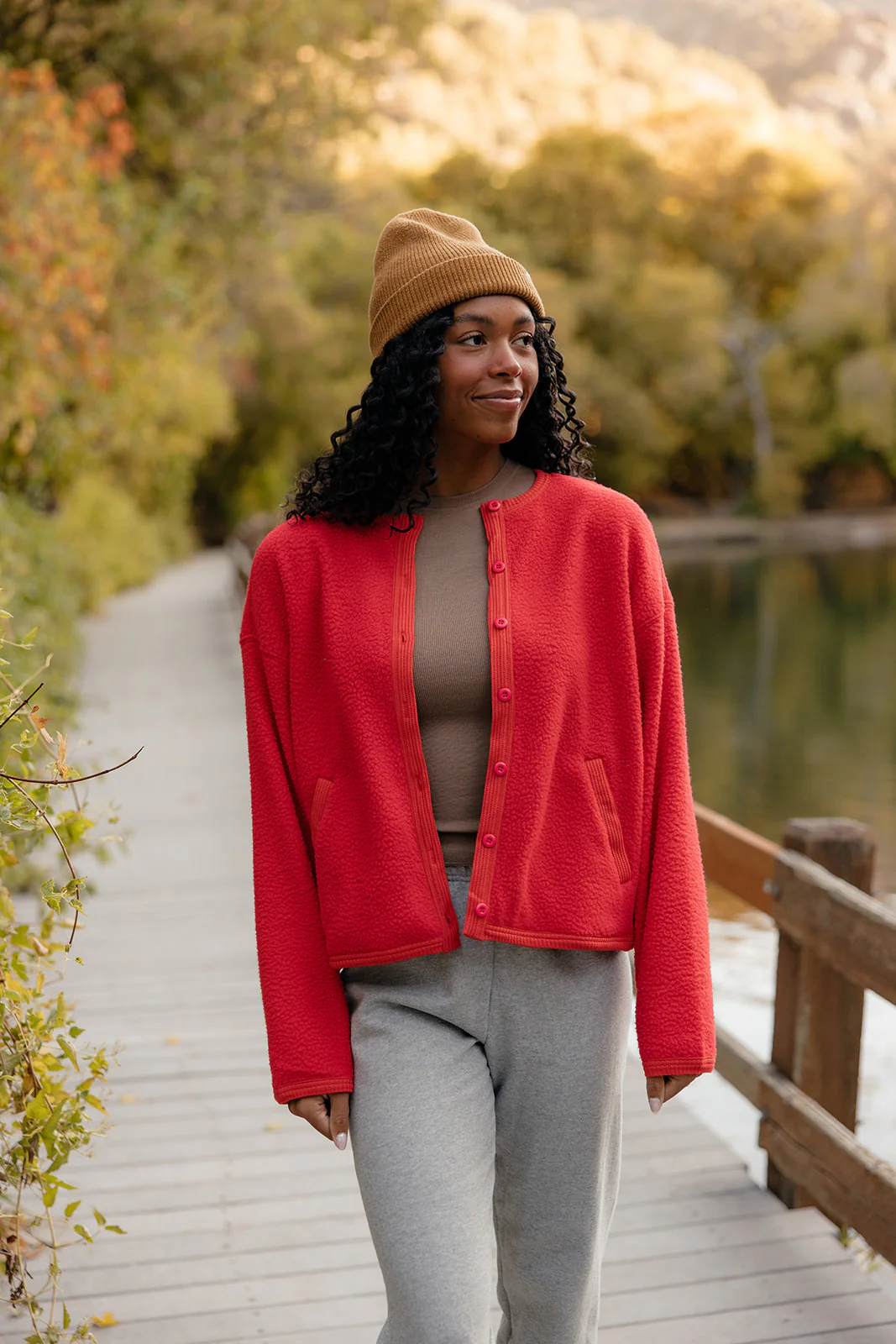 Shaggy Chic Fleece Jacket - Image 3