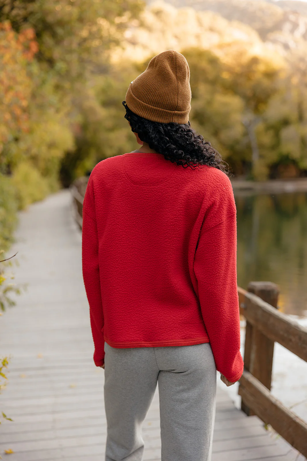 Shaggy Chic Fleece Jacket - Image 4