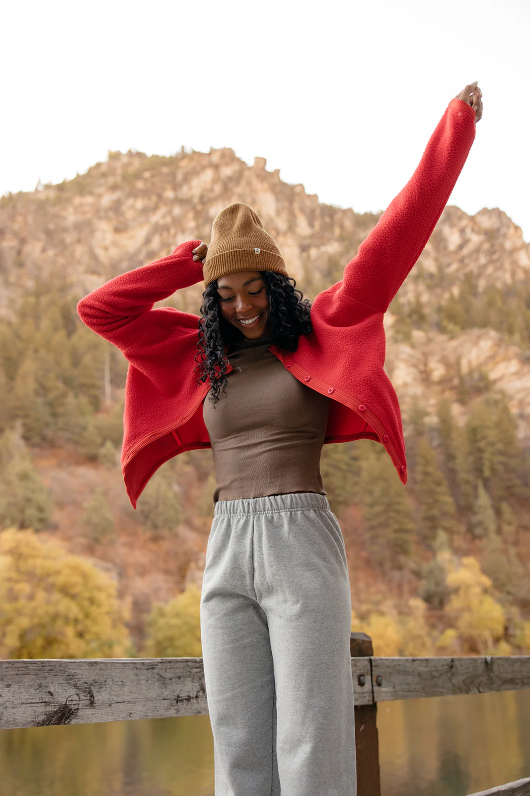 Shaggy Chic Fleece Jacket - Image 5