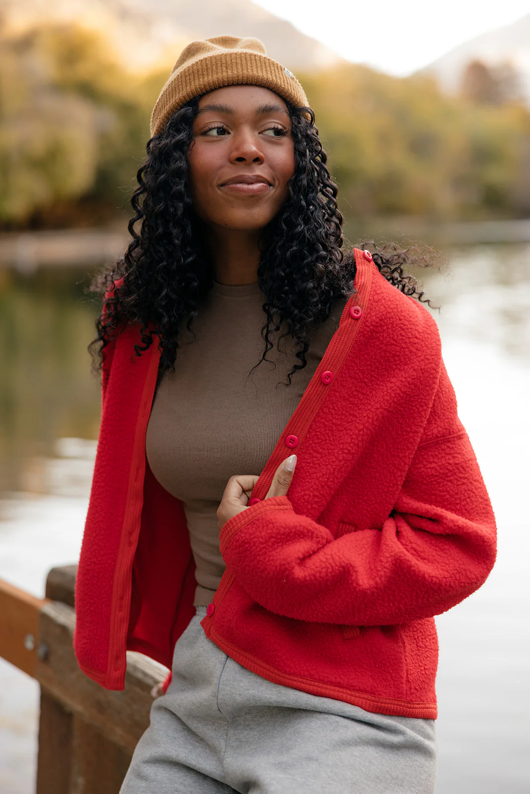 Shaggy Chic Fleece Jacket - Image 7