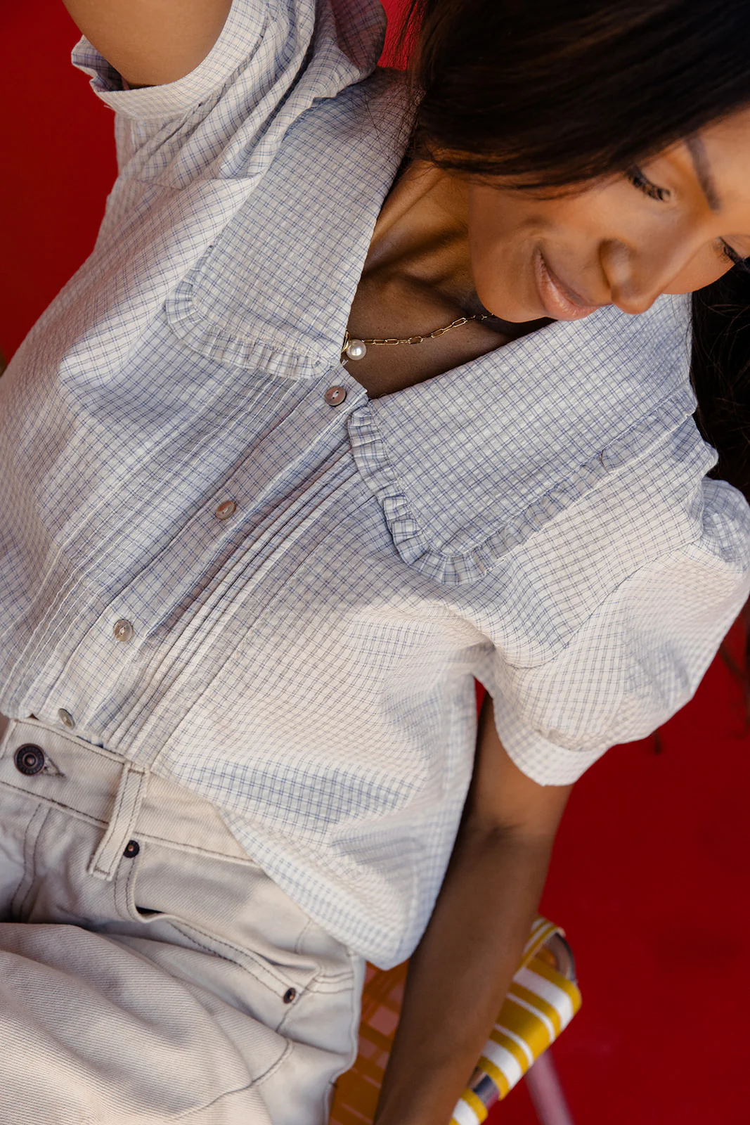 Simon Collared Blouse - Image 8