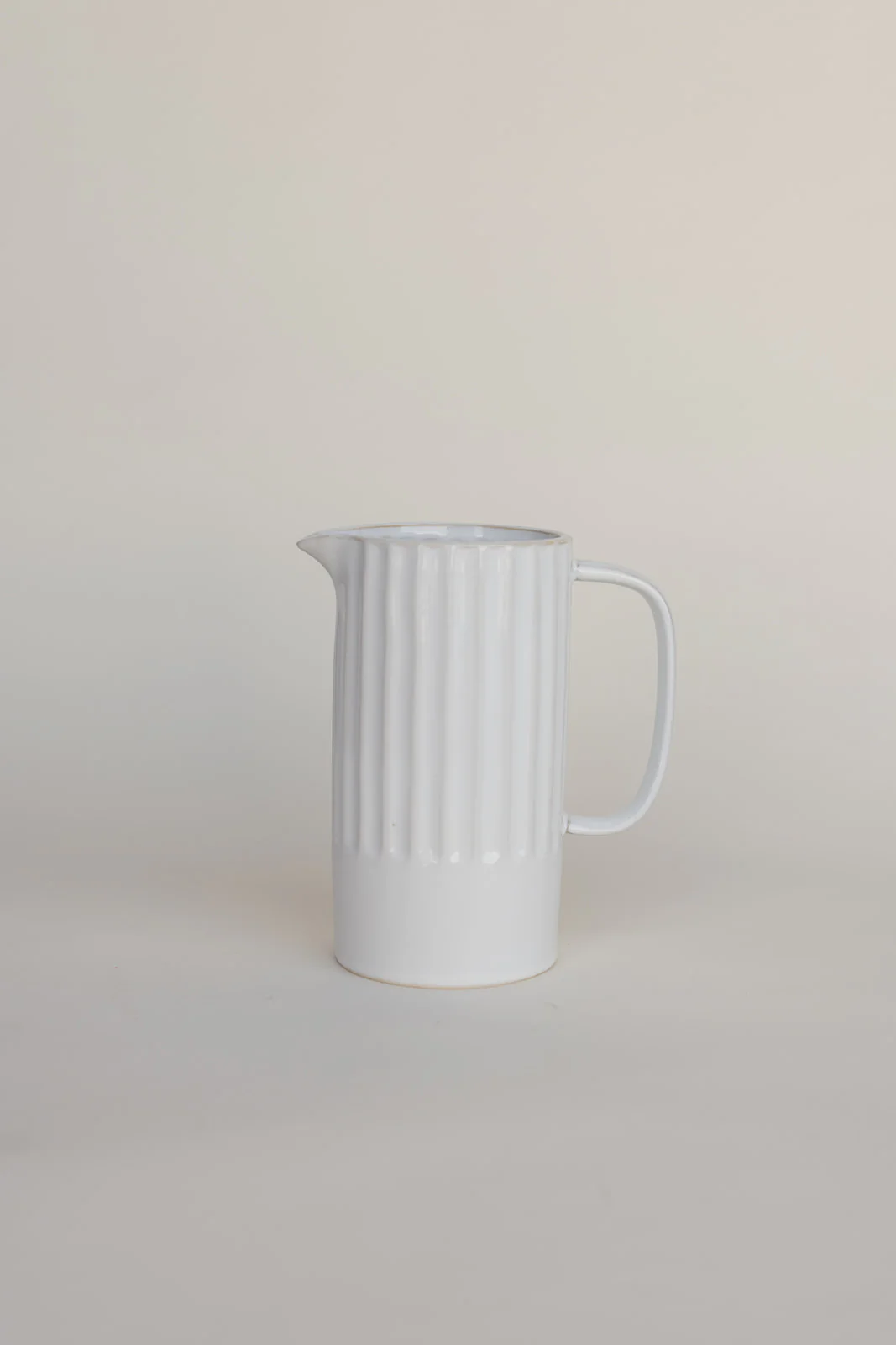Sip It Easy Stoneware Pitcher