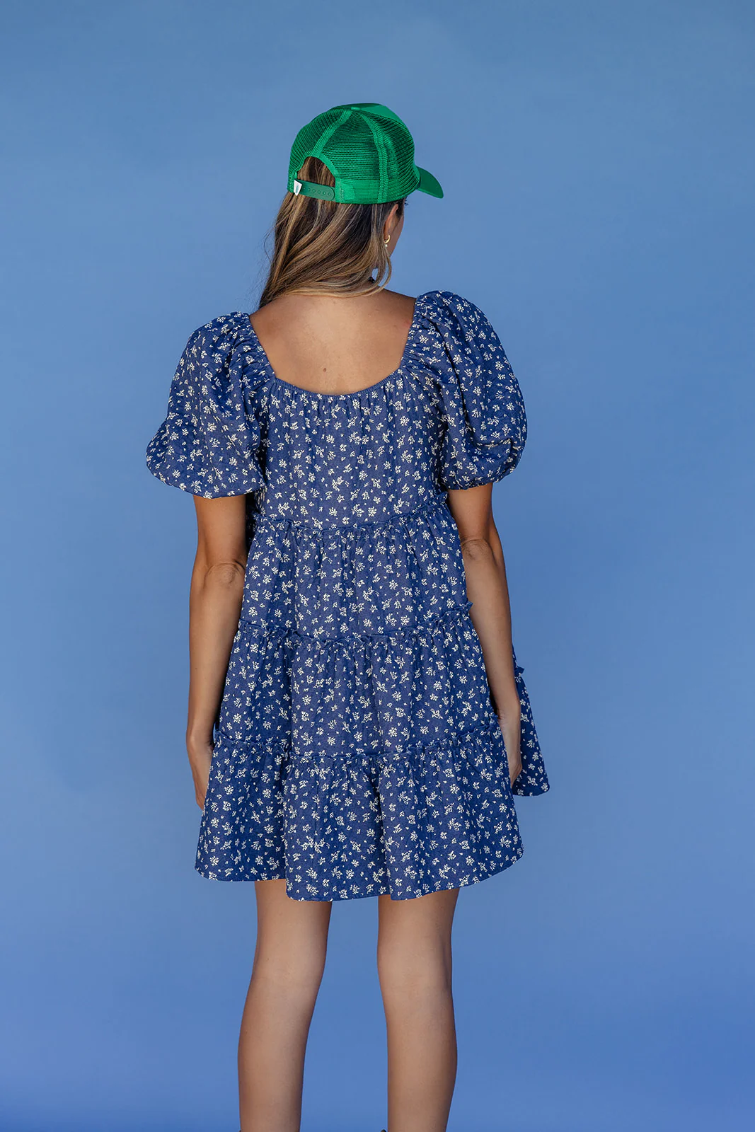 Skyline Floral Mini Dress - Image 4