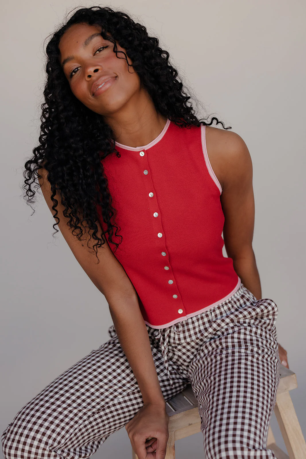 Soda Pop Button Tank