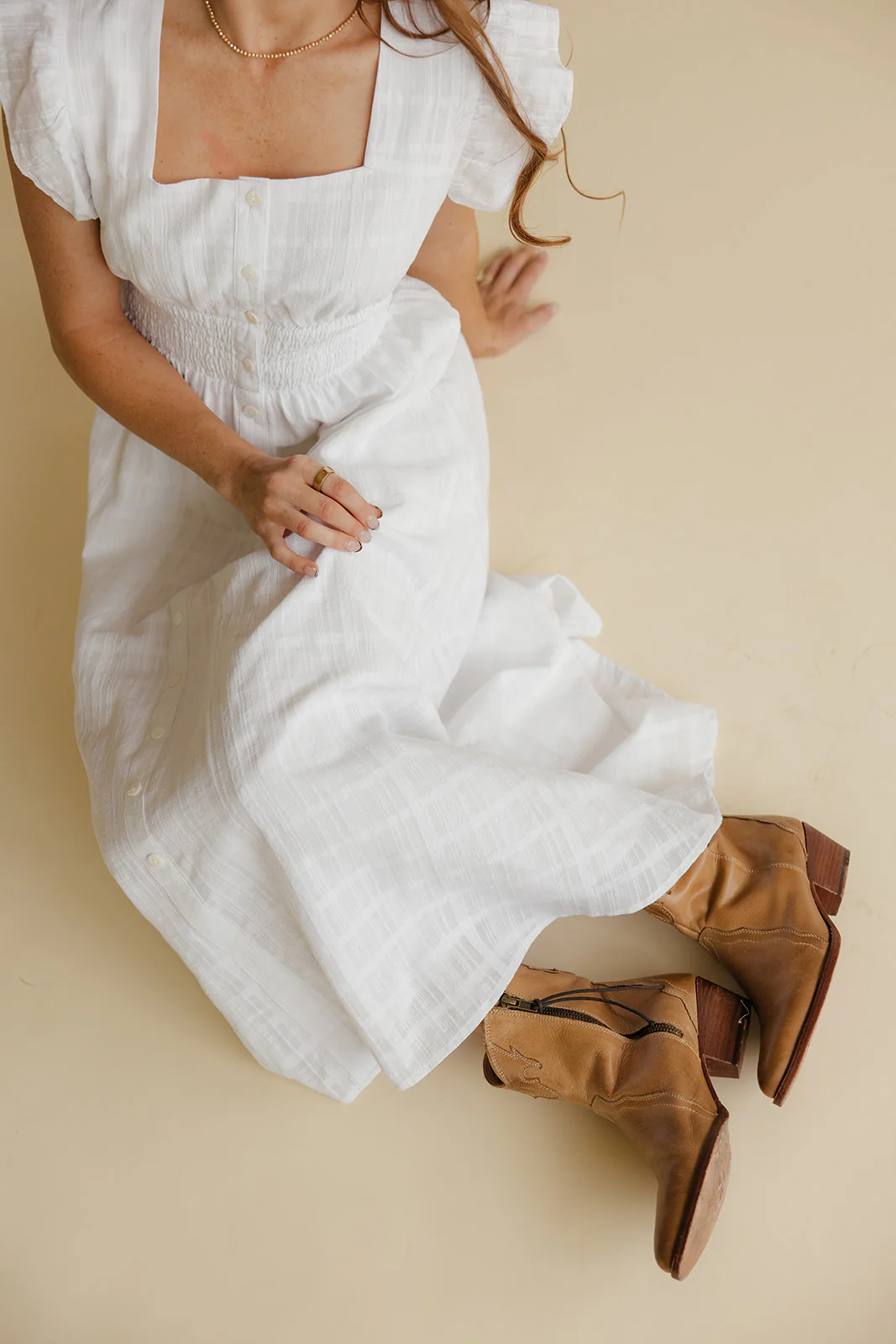 Something Special Square Neck Dress - Image 2