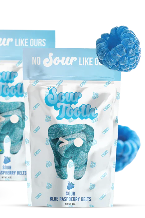 Sour Blue Raspberry Belts