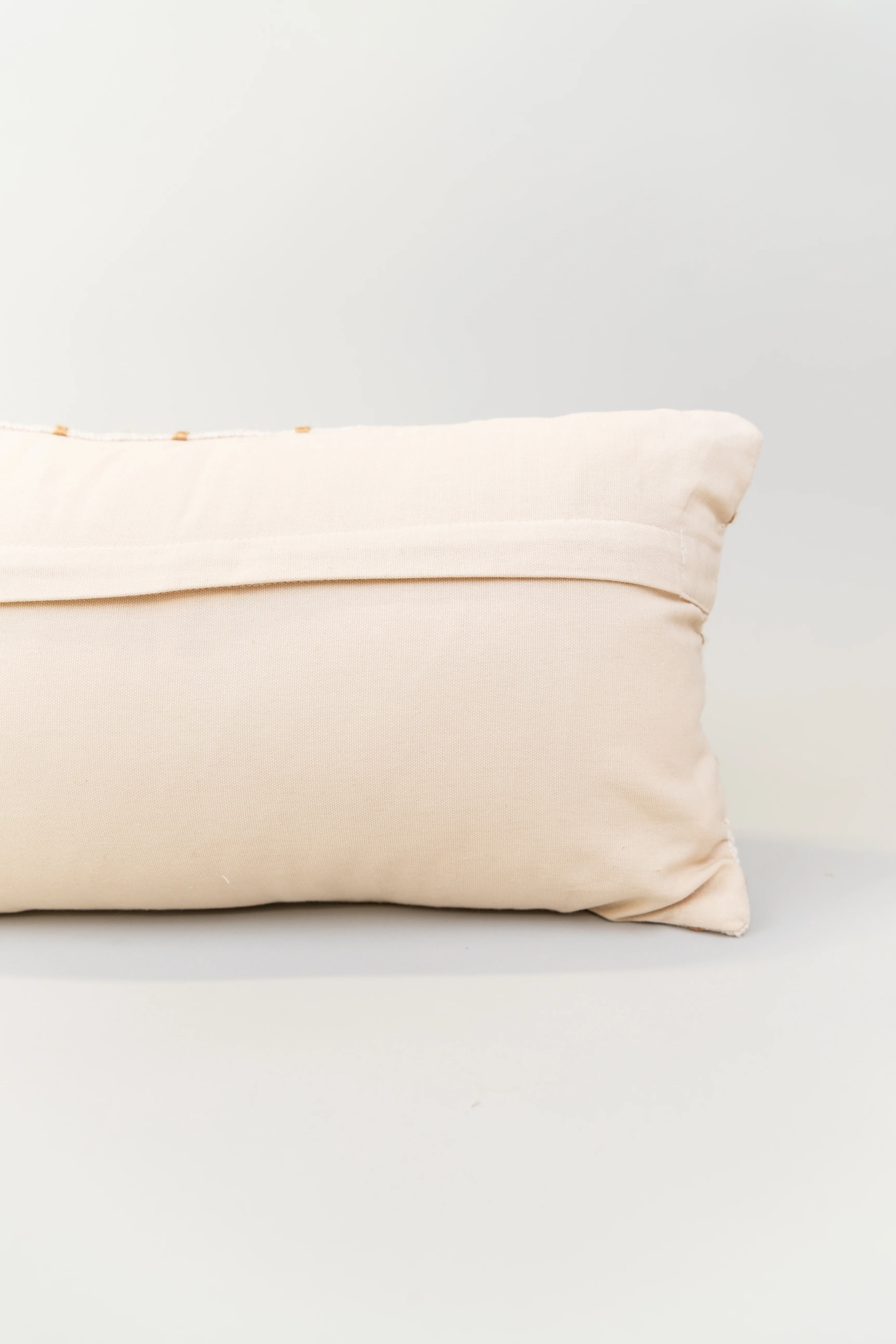 Sparrow Cross Embroidered Lumbar Pillow - Image 5