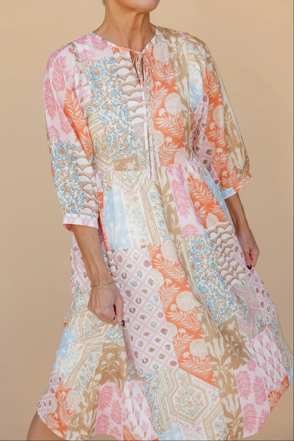 Spring Meadow Midi Dress