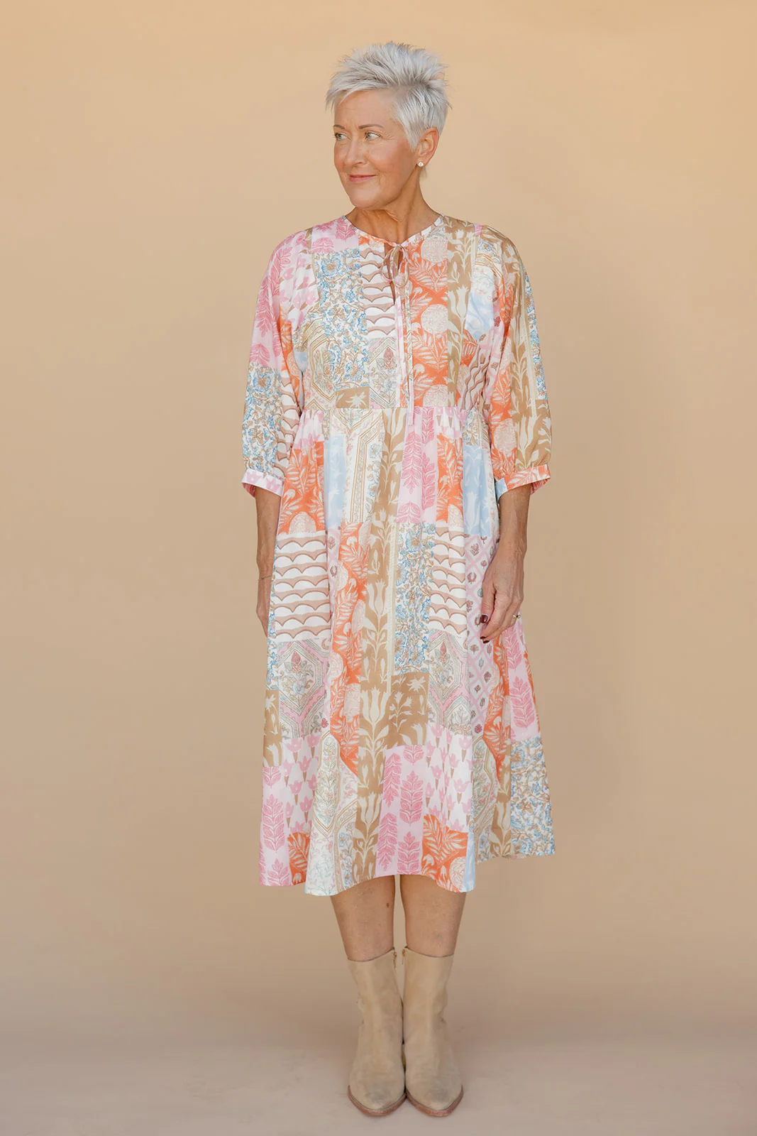 Spring Meadow Midi Dress - Image 3