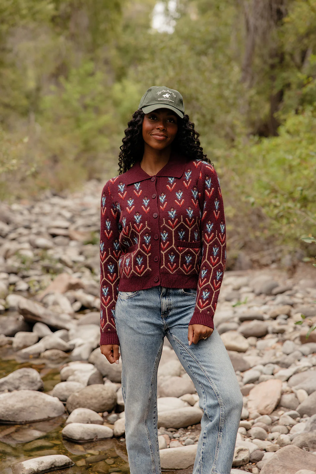 Stained Glass Collared Cardigan - Image 12