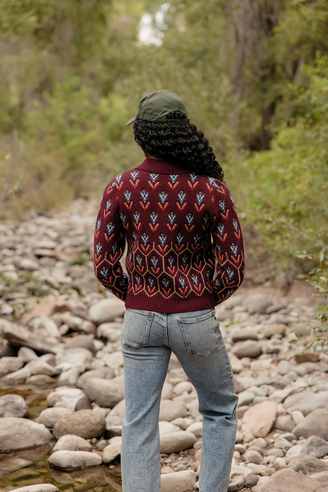 Stained Glass Collared Cardigan - Image 13