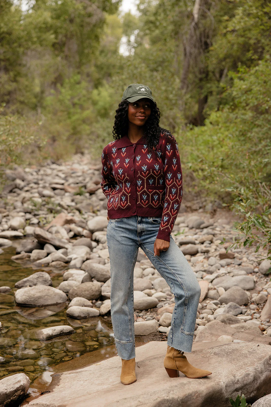 Stained Glass Collared Cardigan - Image 14