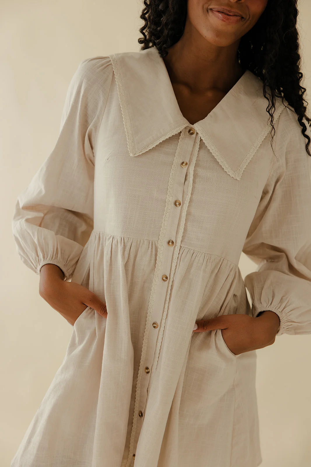 Stone Path Collared Dress - Image 3