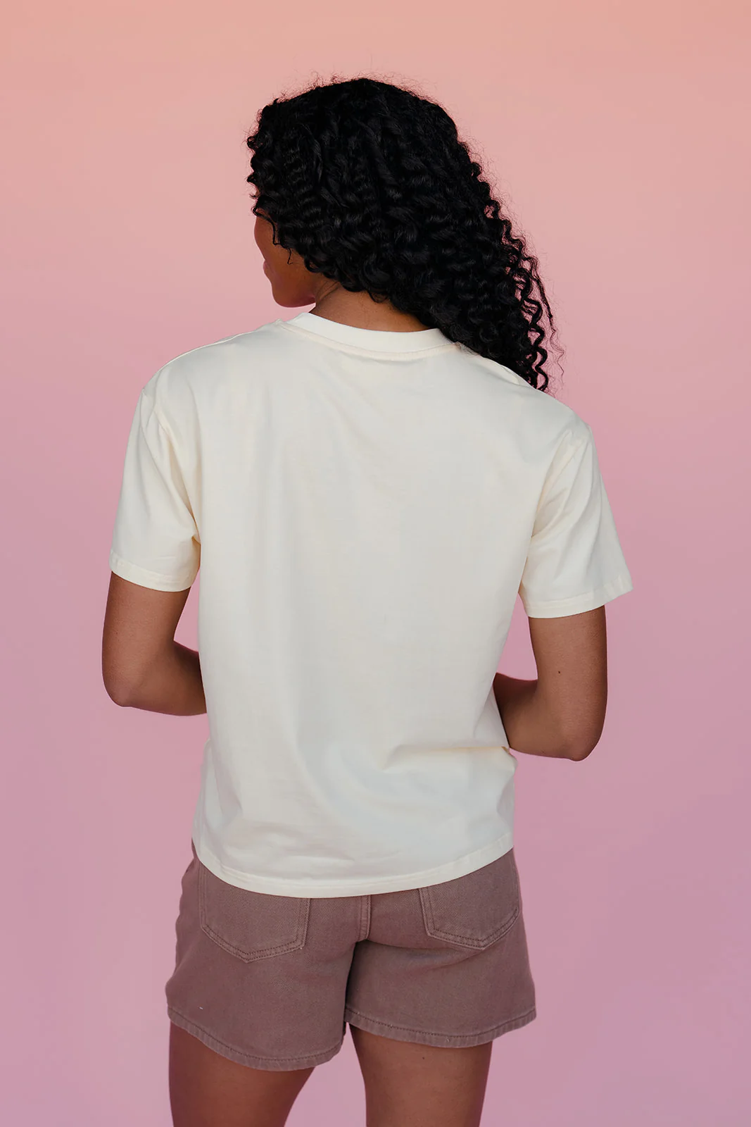 Sun Kissed Papaya Tee - Image 5