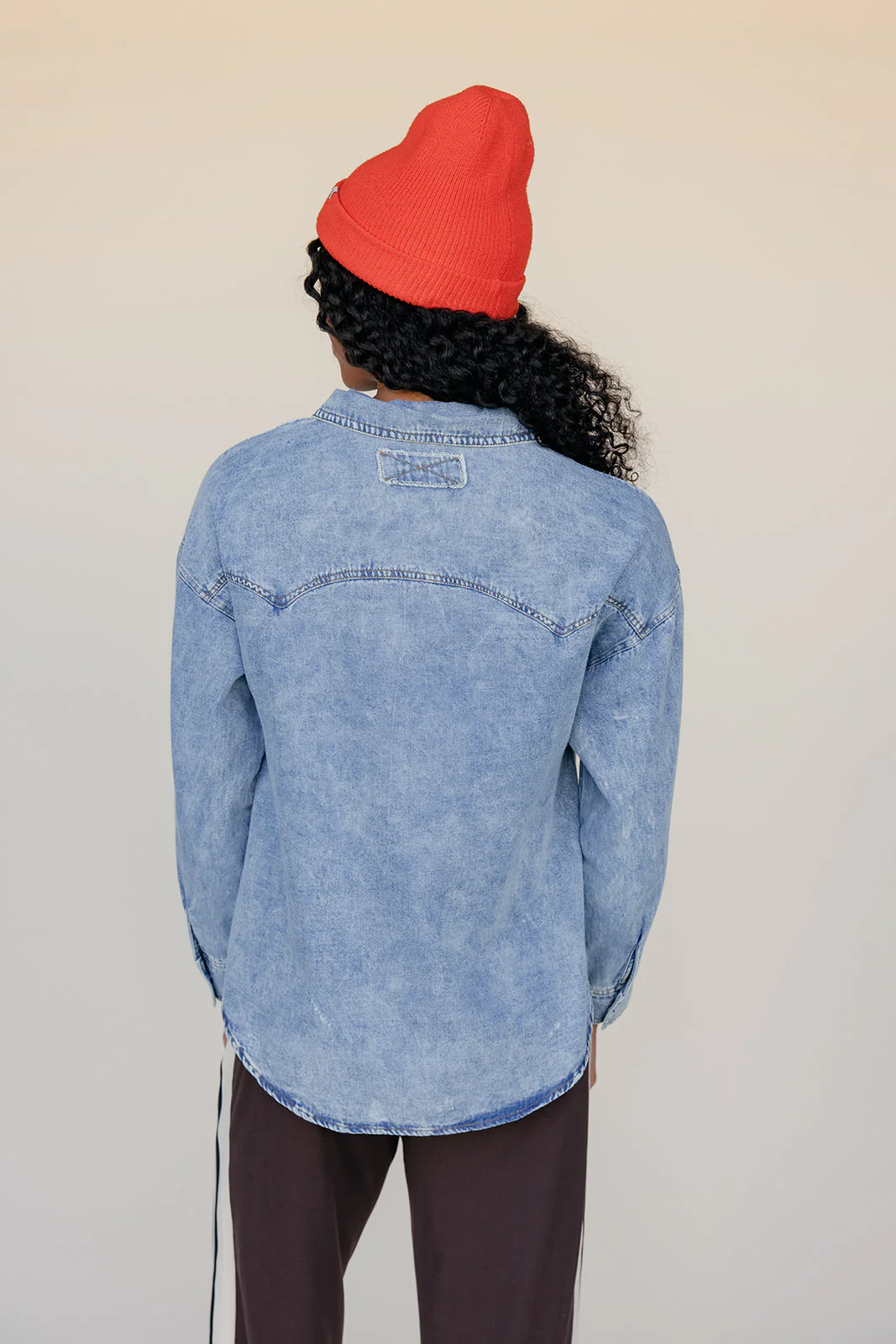 Sunfade Denim Button Up - Image 5