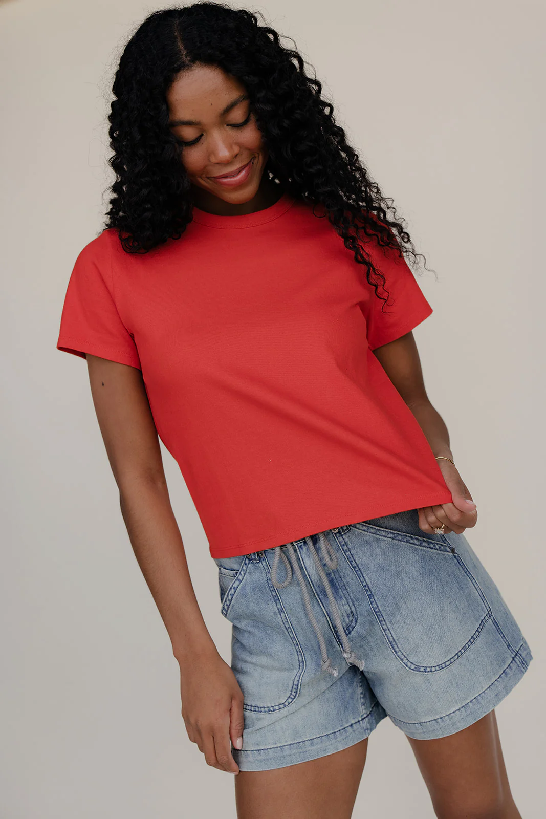 Sunset Basic Tee