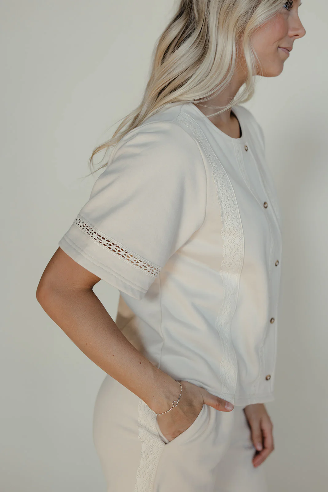 Sunwashed Button Blouse - Image 5