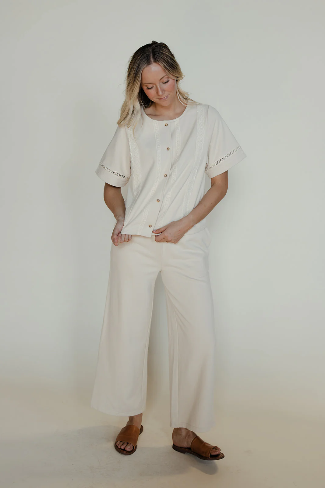 Sunwashed Button Blouse - Image 6