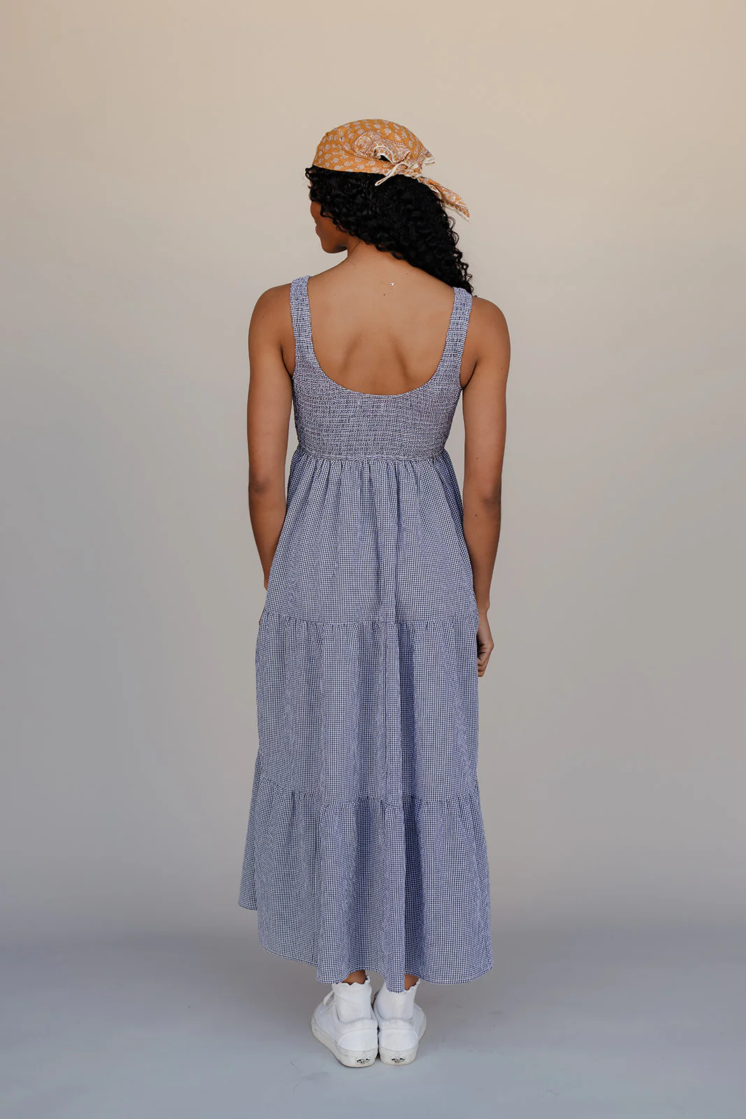 Sutton Gingham Maxi Dress - Image 5