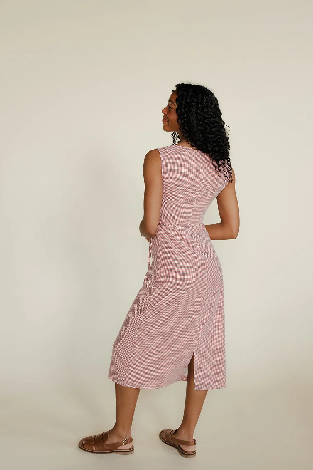 Sweetheart Gingham Dress - Image 3