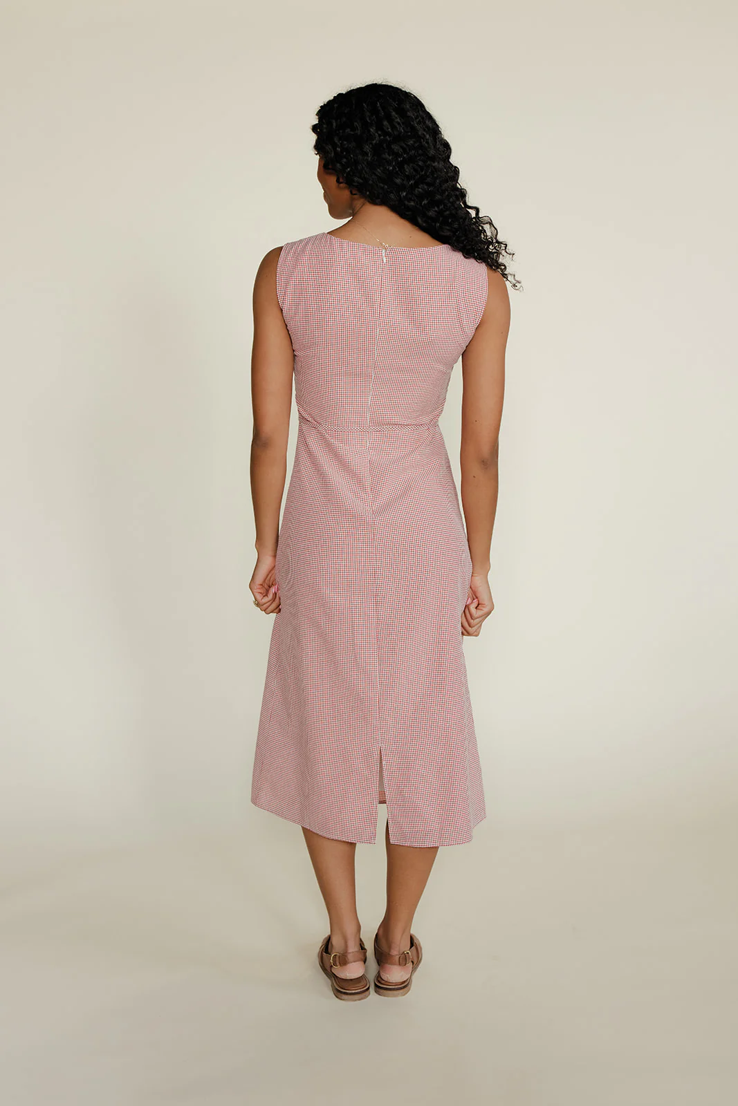 Sweetheart Gingham Dress - Image 5