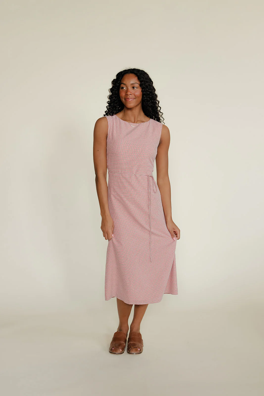 Sweetheart Gingham Dress - Image 7