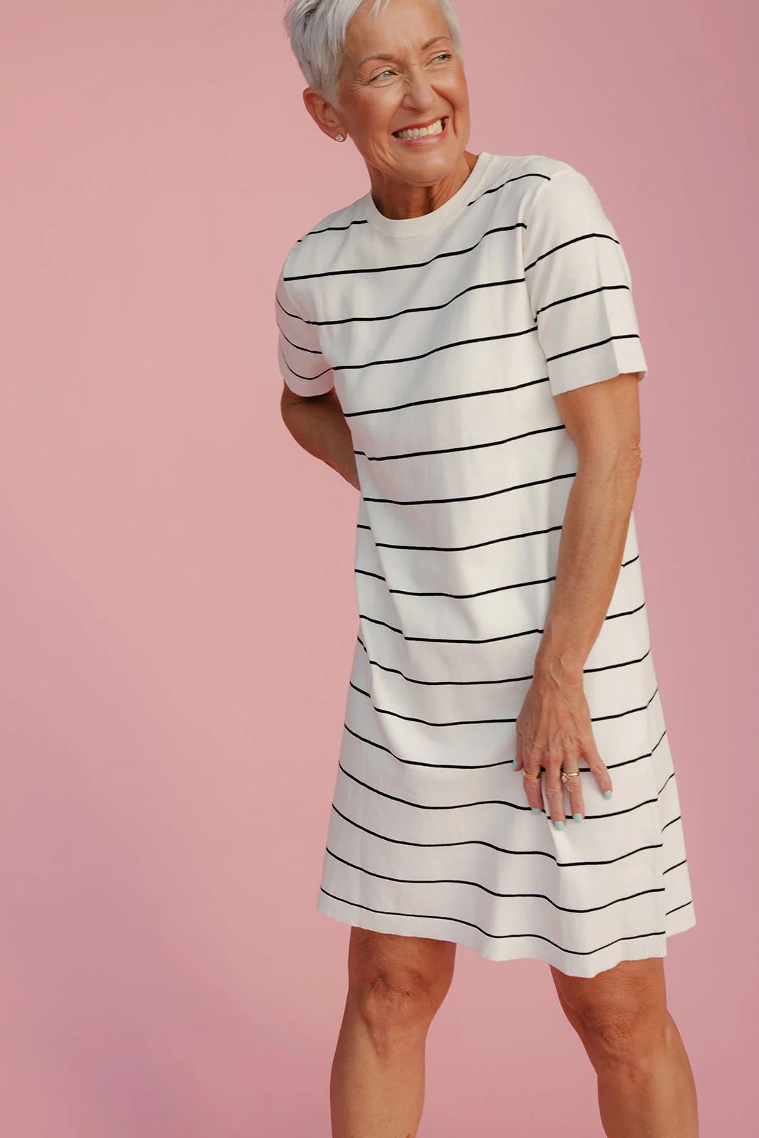 Sweet Escape Striped Dress - Image 2