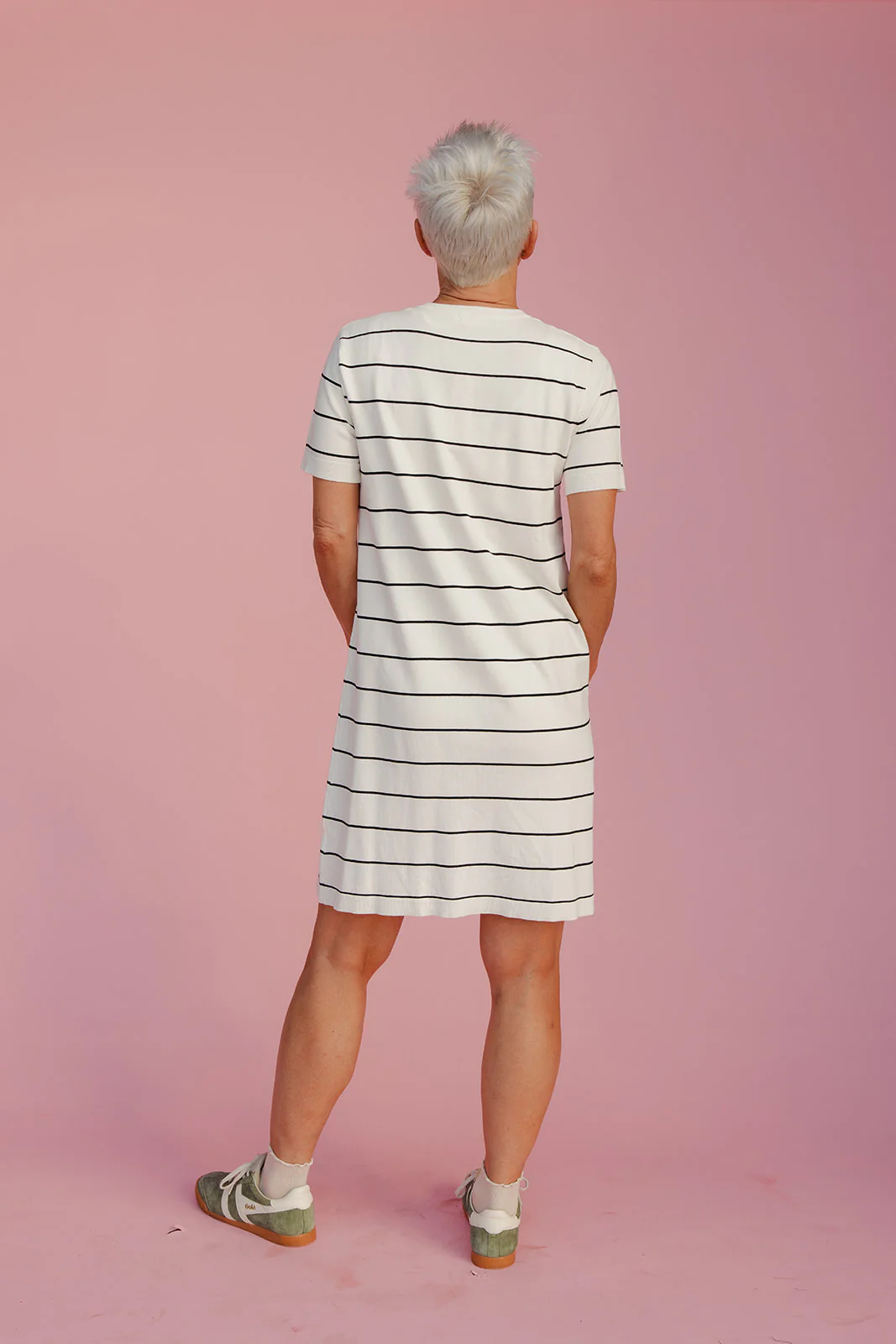 Sweet Escape Striped Dress - Image 4