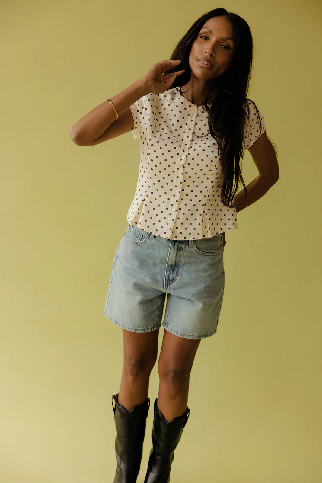 Sweet Spot Polka Dot Blouse - Image 7